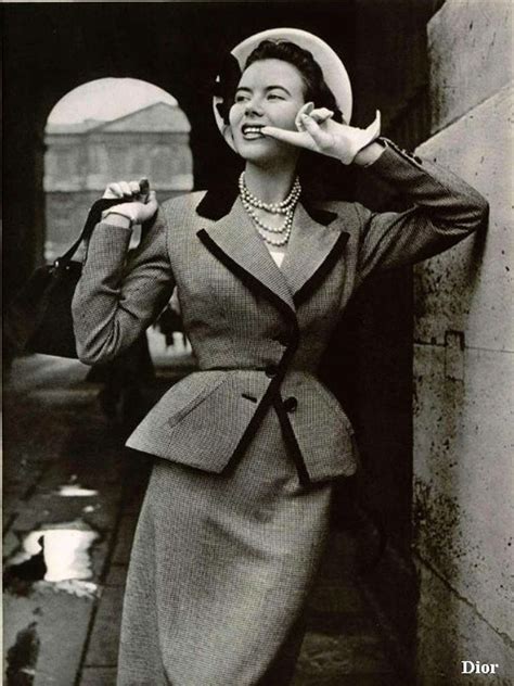 christian dior new look 1950s